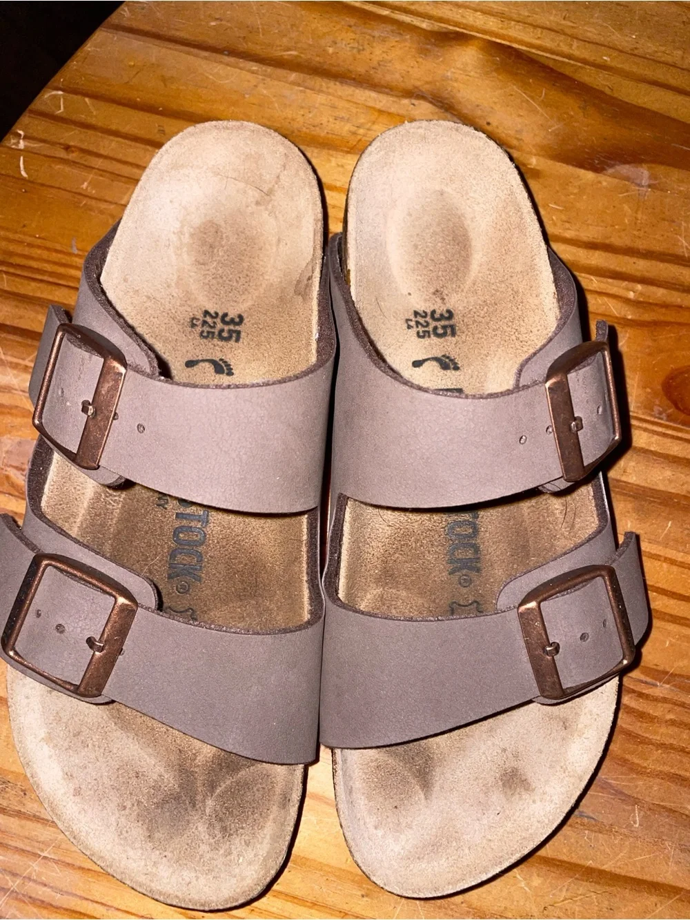 Birkenstock Arizona Mocha Sandals Sz Eu 35/US 4.5